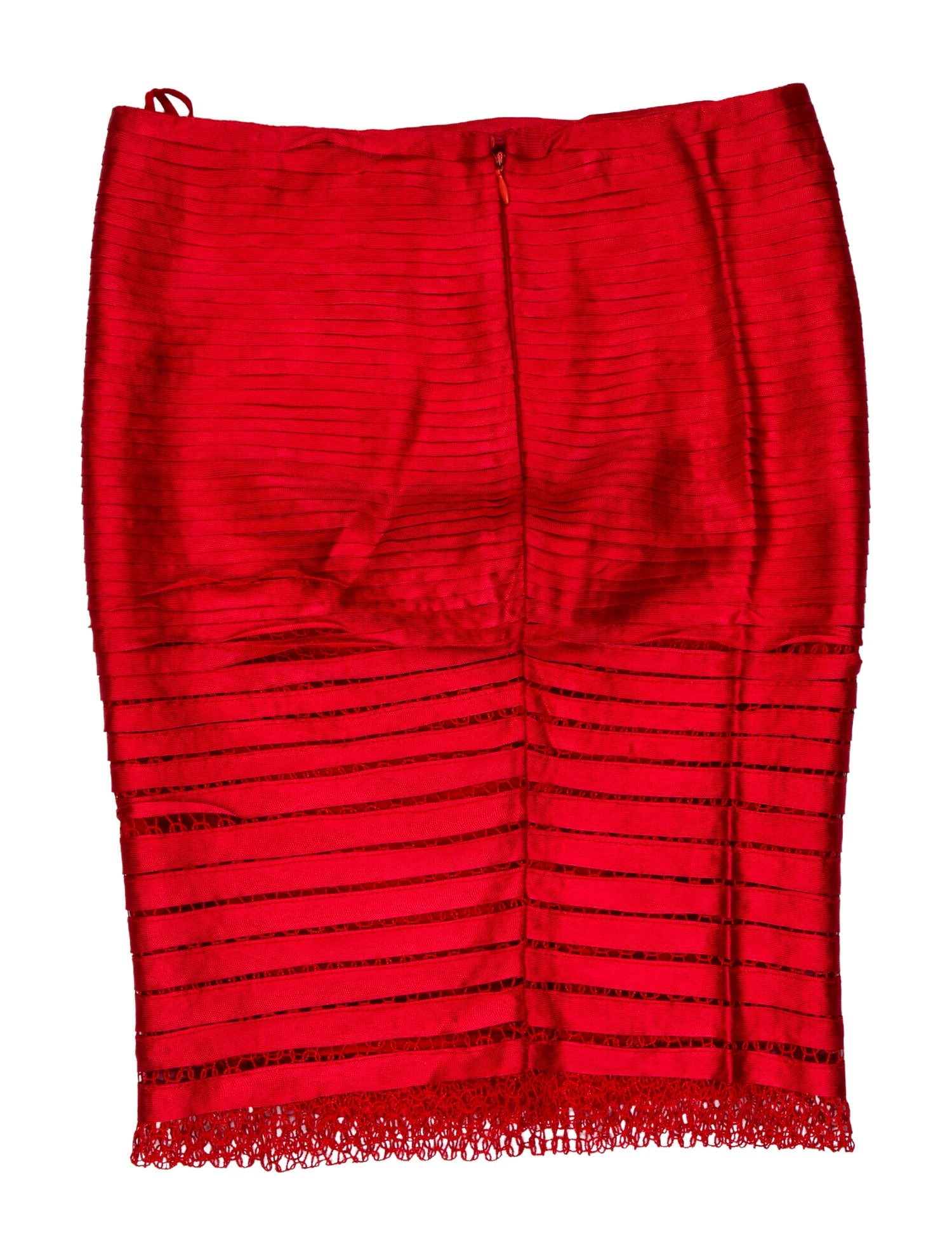 Tom Ford Lace Trim Embellishment Mini Skirt