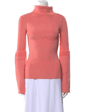 Tom Ford Mock Neck Long Sleeve Blouse