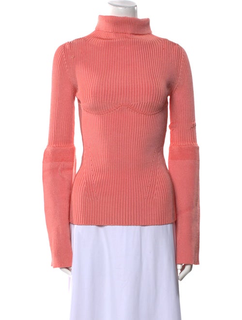 Tom Ford Mock Neck Long Sleeve Blouse