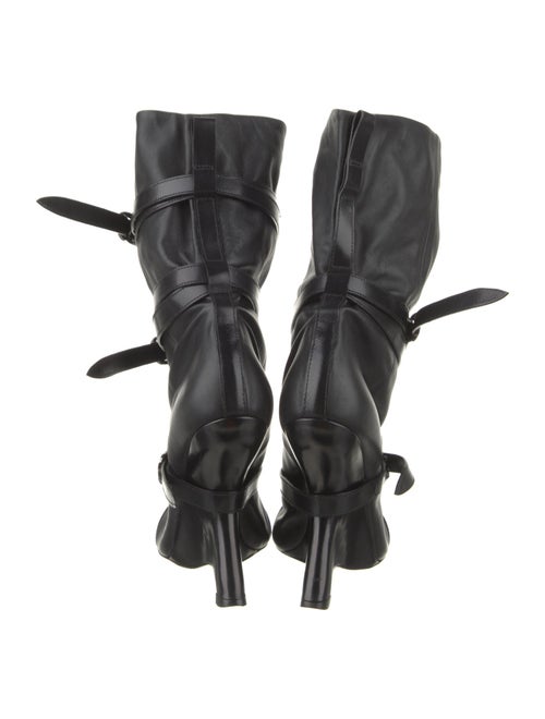 Tom Ford Leather Lace-Up Boots