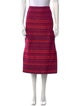 Tom Ford Striped Midi Length Skirt