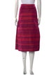 Tom Ford Striped Midi Length Skirt