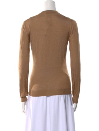 Tom Ford Mock Neck Long Sleeve Top