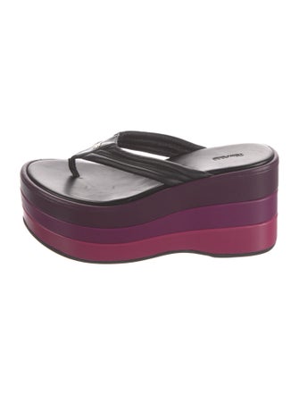 Tom Ford Leather Flip Flops