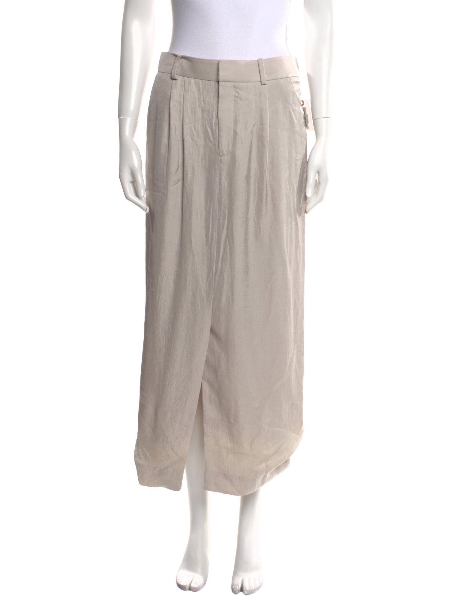 Tom Ford Pleated Accents Long Skirt