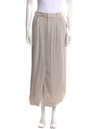 Tom Ford Pleated Accents Long Skirt