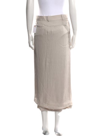 Tom Ford Pleated Accents Long Skirt