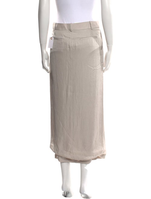 Tom Ford Pleated Accents Long Skirt