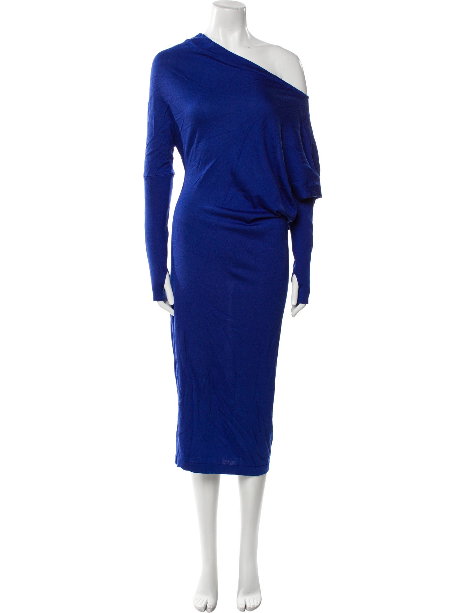 Tom Ford One-Shoulder Midi Length Dress