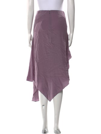 Tom Ford Silk Midi Length Skirt