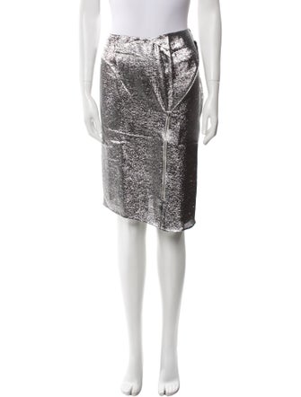 Tom Ford Glitter Accents Knee-Length Skirt
