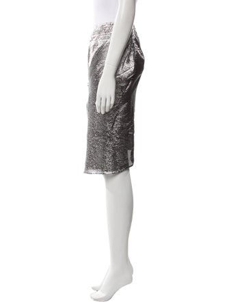 Tom Ford Glitter Accents Knee-Length Skirt