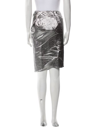 Tom Ford Glitter Accents Knee-Length Skirt