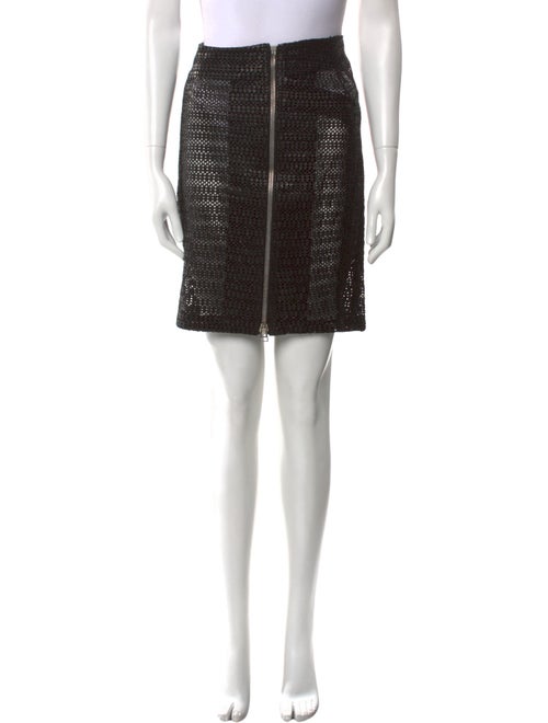 Tom Ford Lamb Leather Knee-Length Skirt