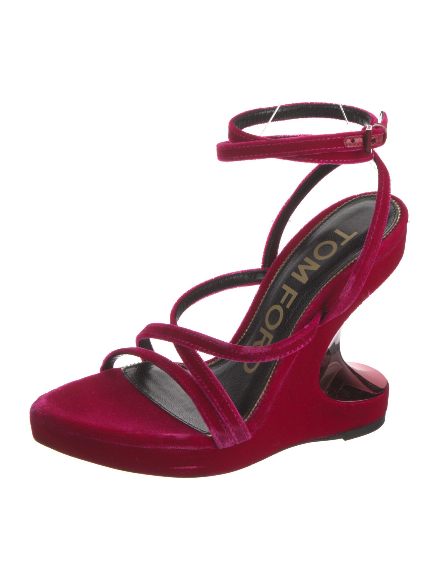 Tom Ford Velvet Sandals