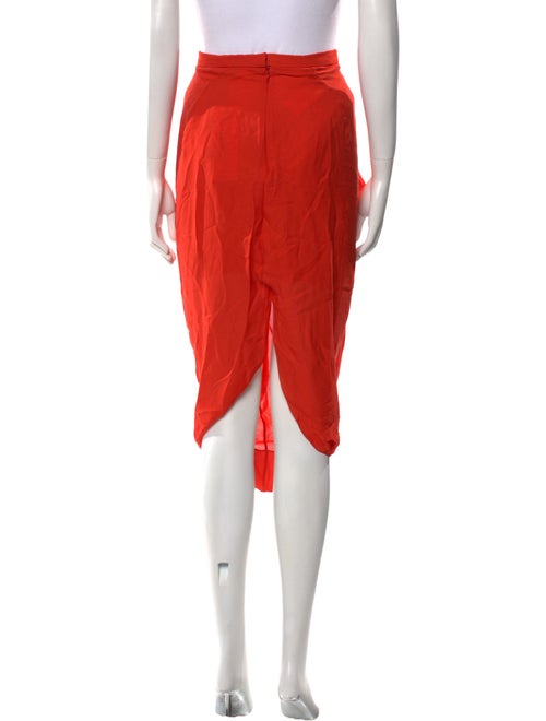 Tom Ford Silk Midi Length Skirt