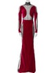 Tom Ford Mock Neck Long Dress
