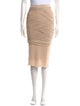 Tom Ford Pleated Accents Knee-Length Skirt