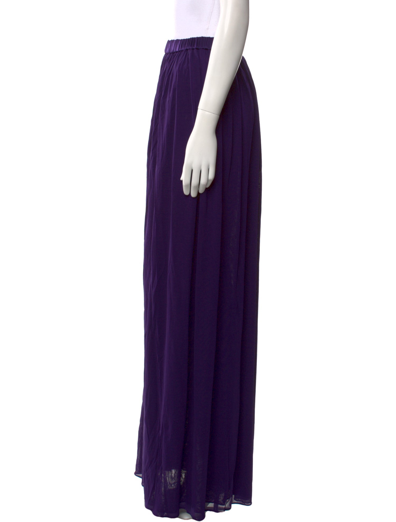 Tom Ford Pleated Accents Long Skirt
