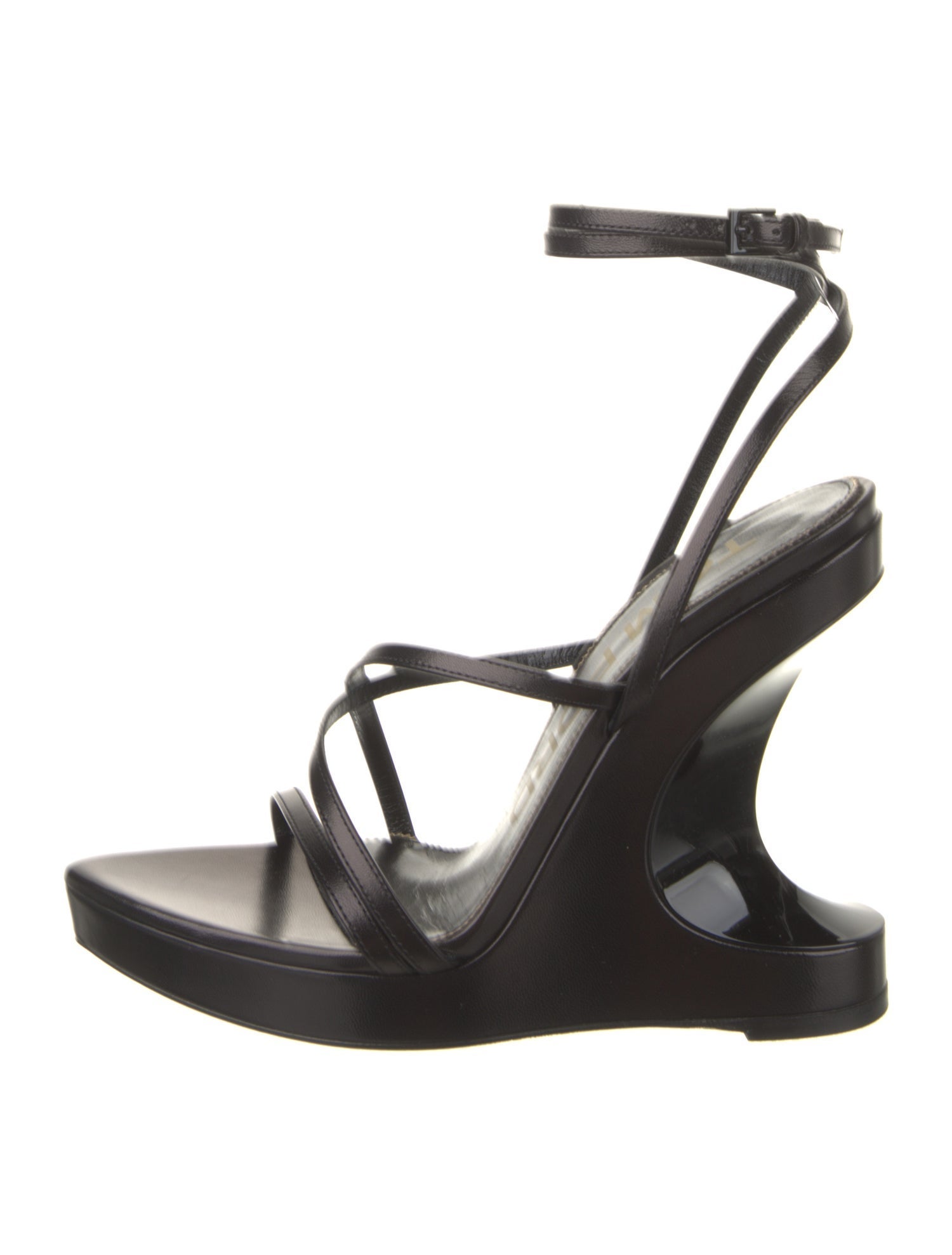 Tom Ford Leather Slingback Sandals