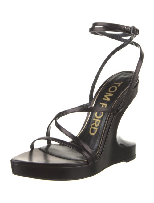Tom Ford Leather Slingback Sandals