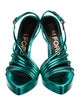 Tom Ford Leather Slingback Sandals