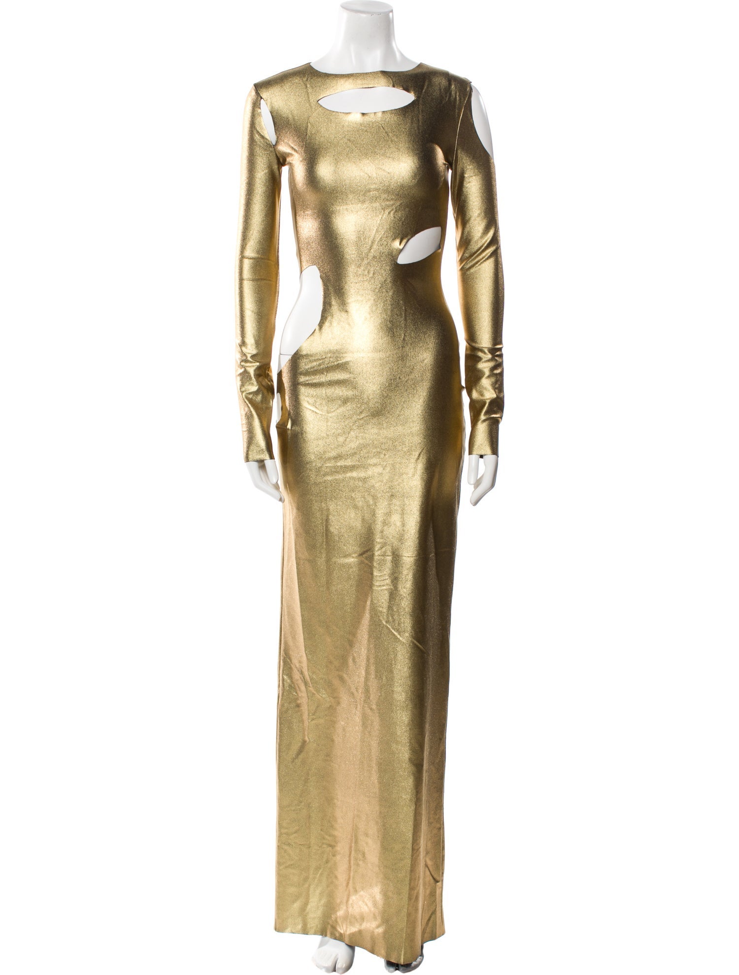 Tom Ford Bateau Neckline Long Dress