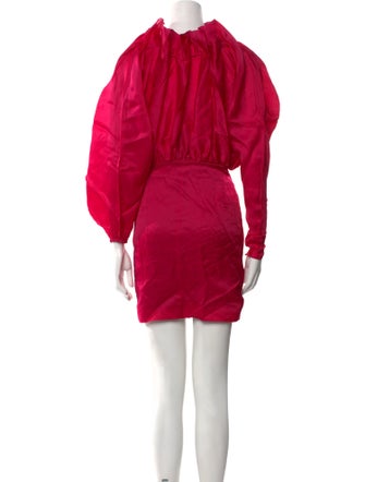 Tom Ford Mock Neck Mini Dress