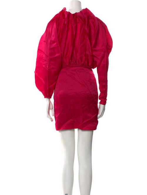 Tom Ford Mock Neck Mini Dress