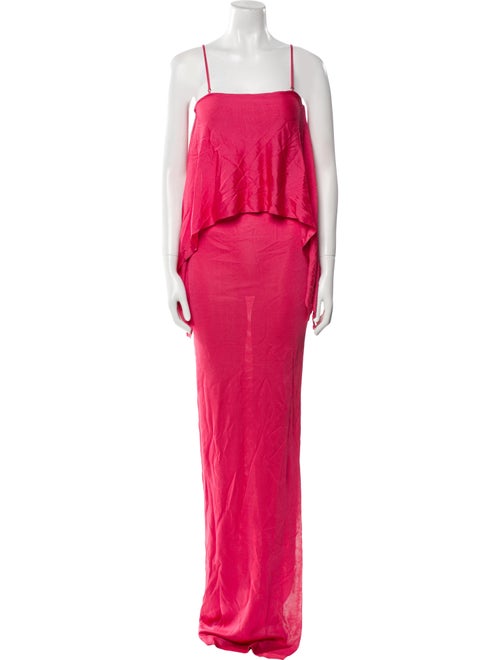 Tom Ford Square Neckline Long Dress