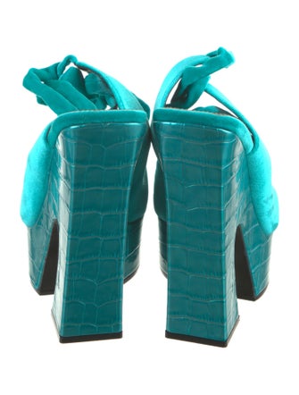 Tom Ford Velvet Gladiator Sandals