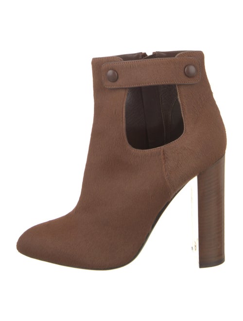 Tom Ford Ponyhair Cutout Accent Boots