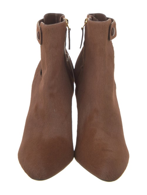 Tom Ford Ponyhair Cutout Accent Boots