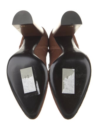 Tom Ford Ponyhair Cutout Accent Boots