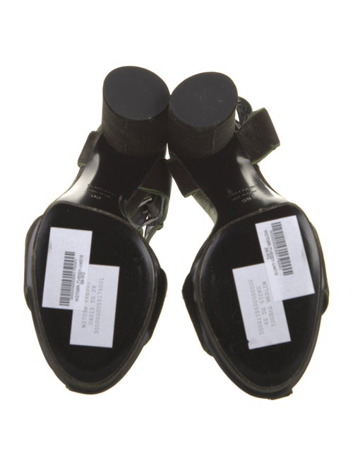 Tom Ford Velvet T-Strap Sandals