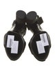 Tom Ford Velvet T-Strap Sandals