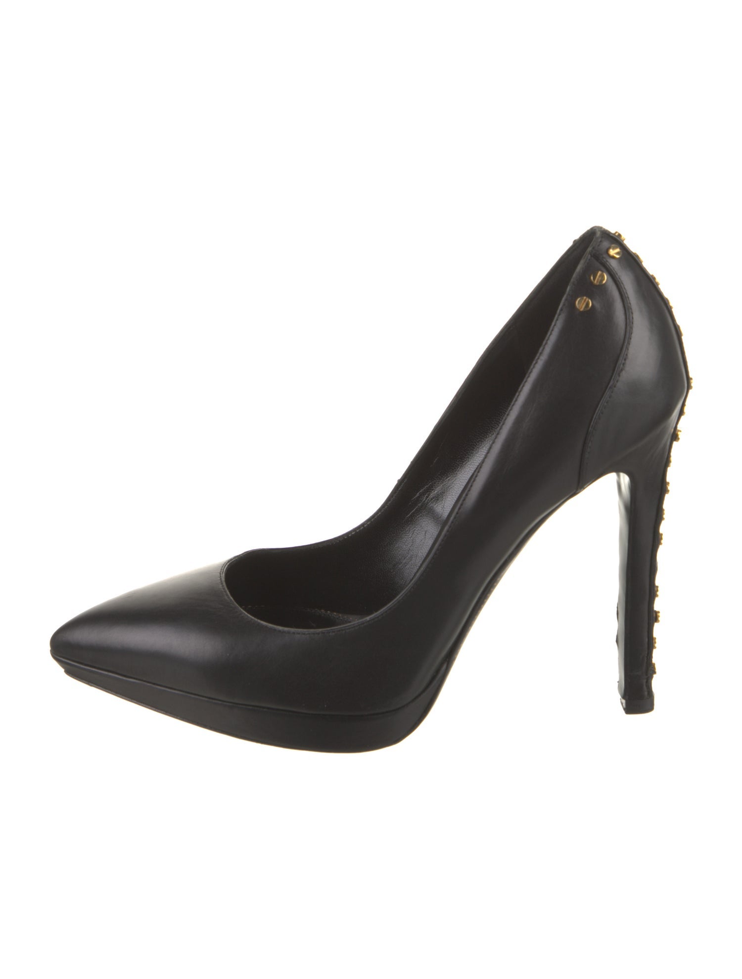 Tom Ford Leather Studded Accents Pumps