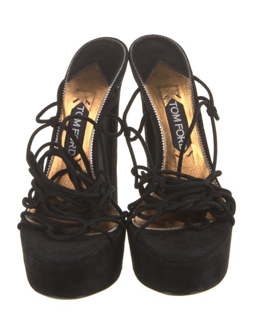 Tom Ford Suede Gladiator Sandals