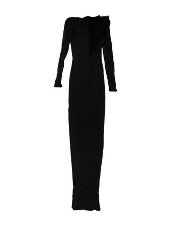 Tom Ford Off-The-Shoulder Long Dress