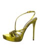 Tom Ford Patent Leather Slingback Sandals