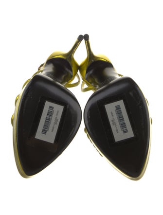 Tom Ford Patent Leather Slingback Sandals