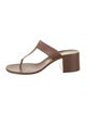 Tom Ford Leather T-Strap Sandals