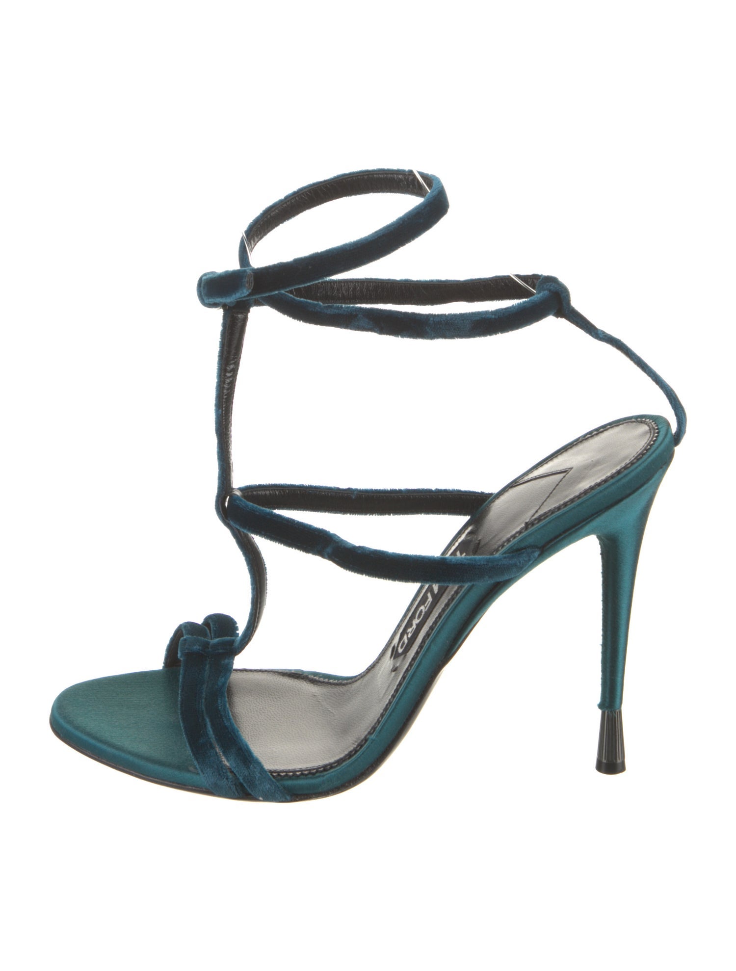 Tom Ford Velvet Gladiator Sandals