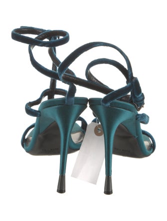 Tom Ford Velvet Gladiator Sandals