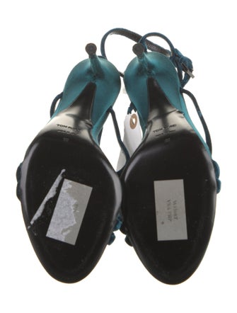 Tom Ford Velvet Gladiator Sandals