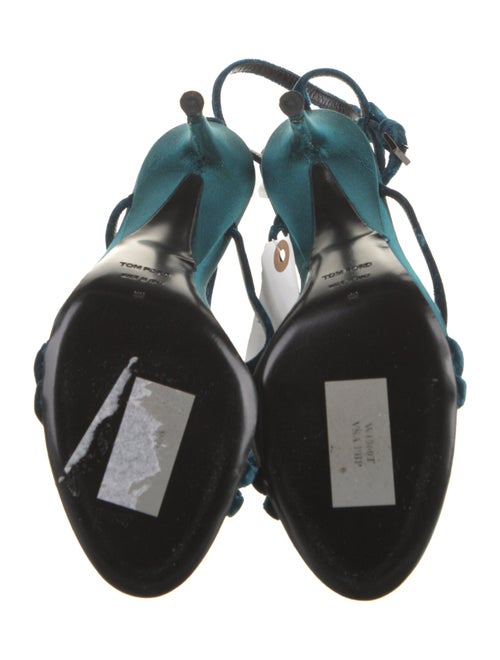 Tom Ford Velvet Gladiator Sandals