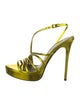 Tom Ford Patent Leather Slingback Sandals