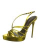 Tom Ford Patent Leather Slingback Sandals