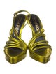 Tom Ford Patent Leather Slingback Sandals
