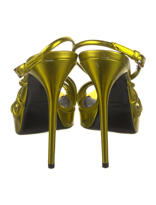 Tom Ford Patent Leather Slingback Sandals